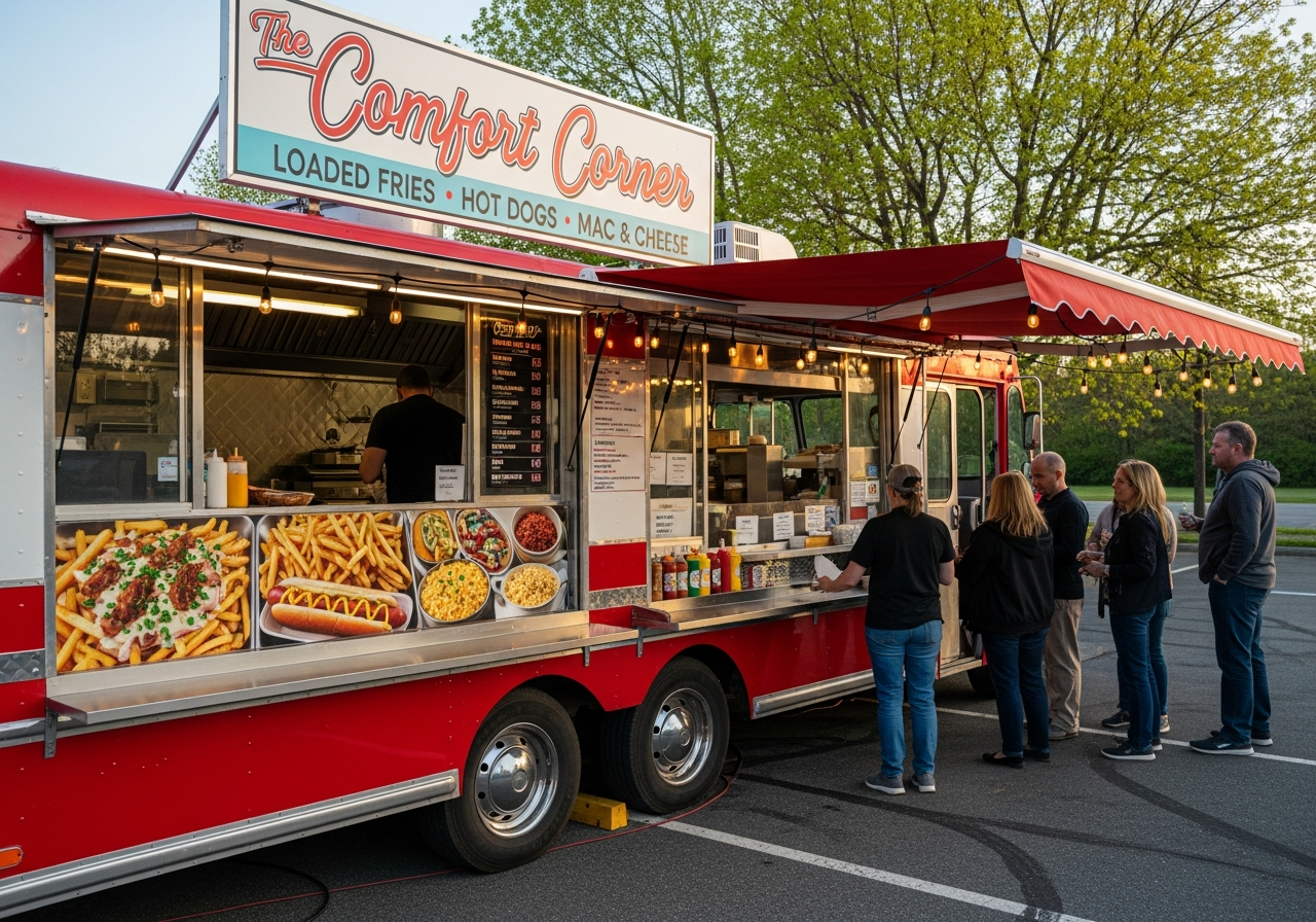 Chewy's food truck in Mount Holly