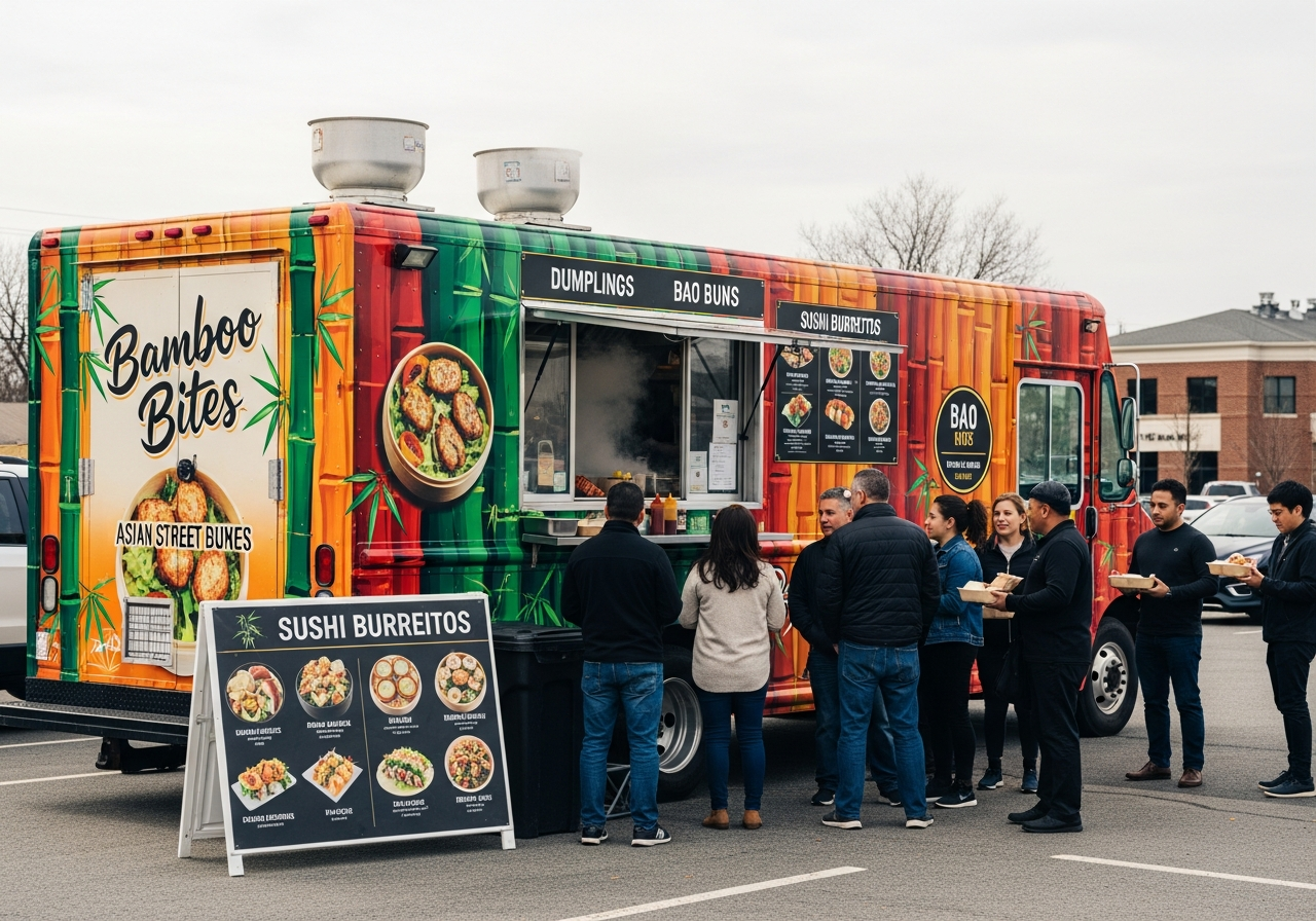 Big D's Grub food truck in Cape May