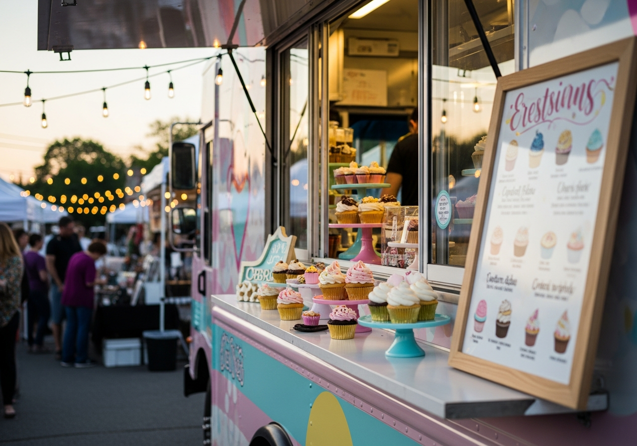 Cupcakes 2 GoGo food truck in Egg Harbor Township