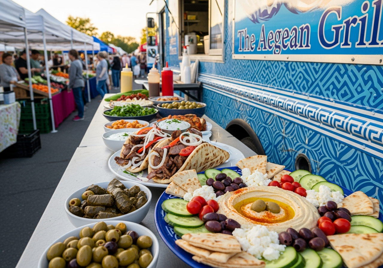 Magic Carpet Foods food truck in Millville