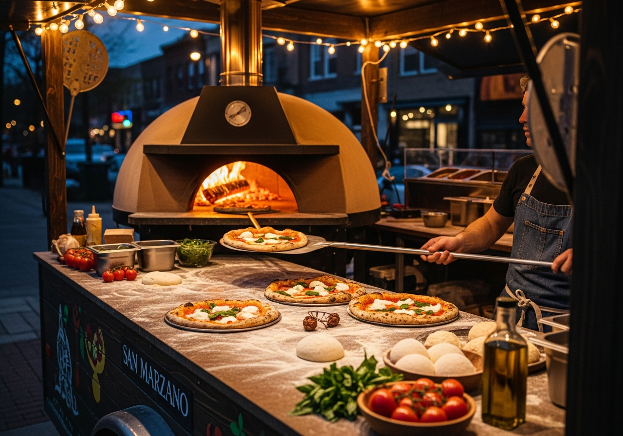 Pitruco Pizza food truck in Philadelphia