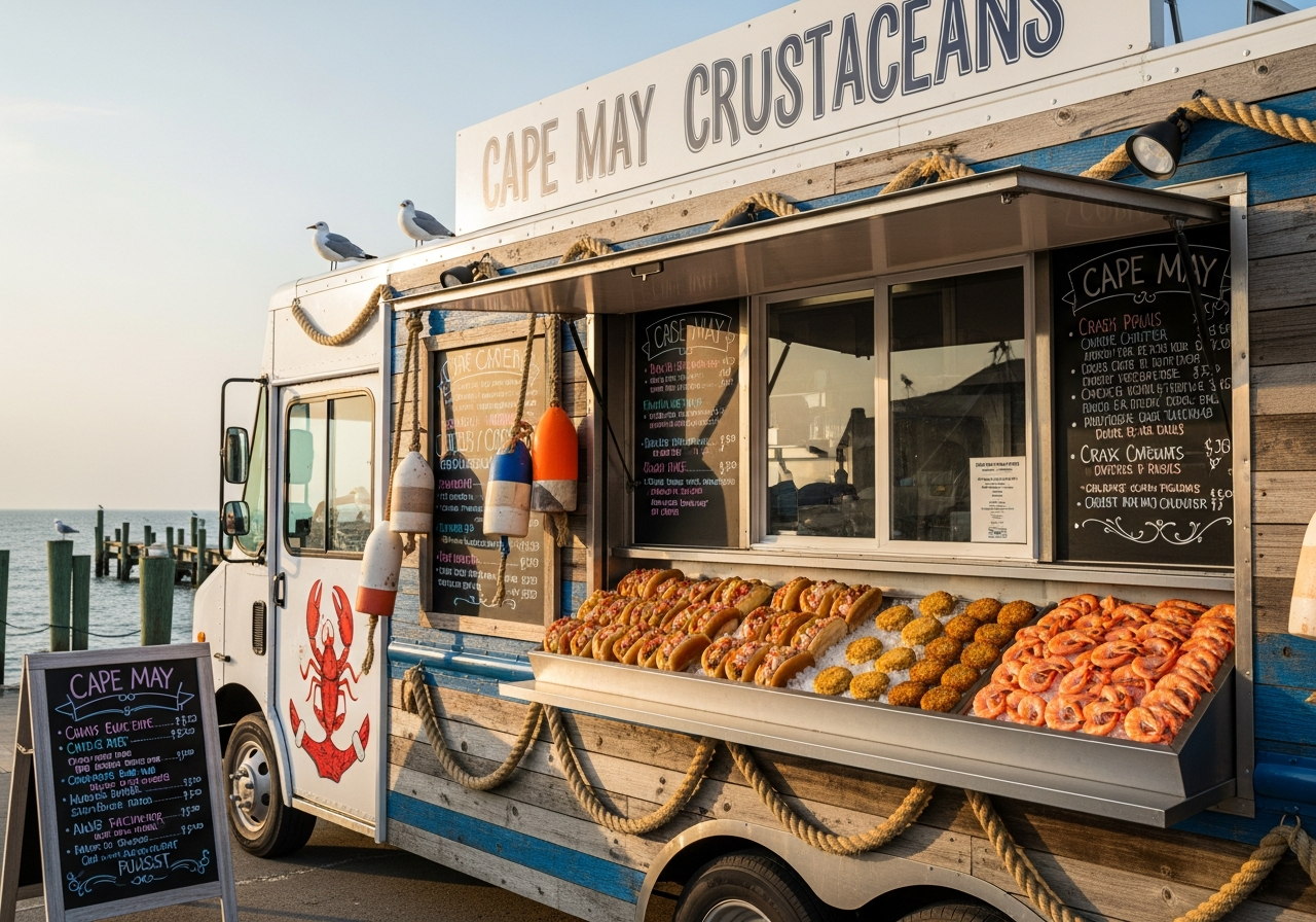 Cousins Maine Lobster food truck in Collingswood